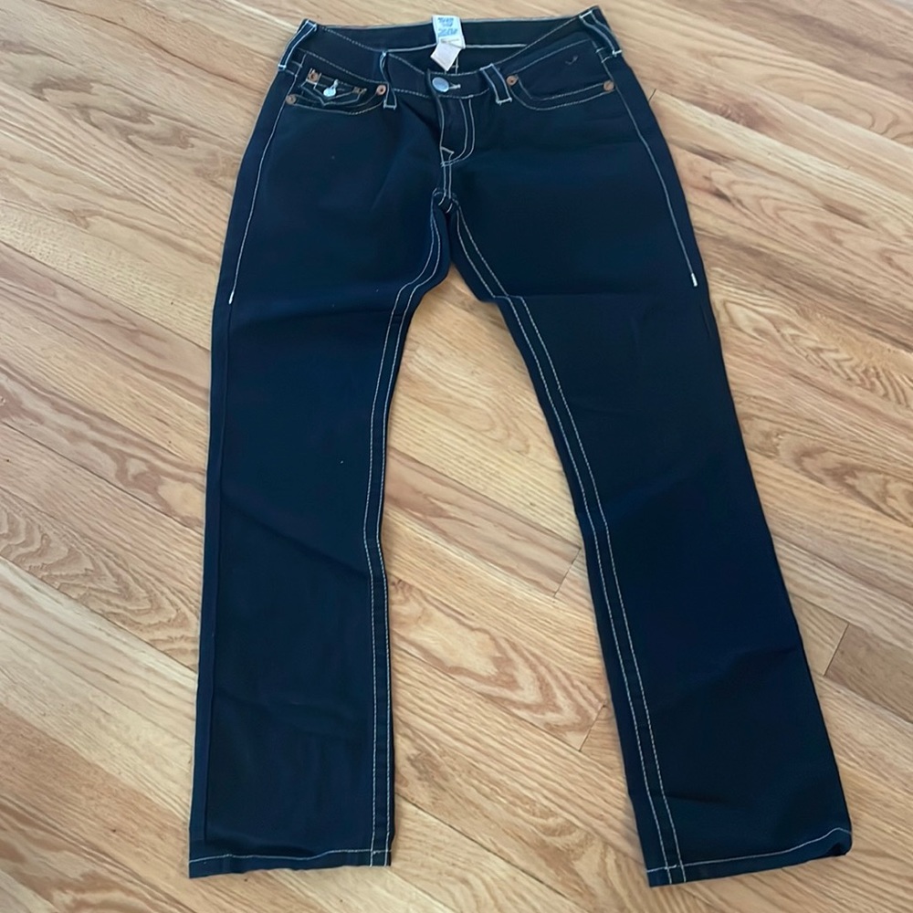 True Religion Black Billy Jeans